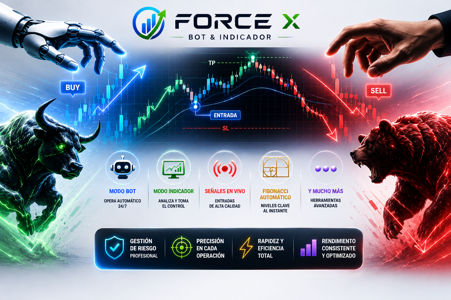 Centro de control Force X